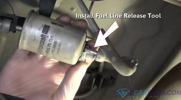 HOW TO REPLACE A FUEL FILTER