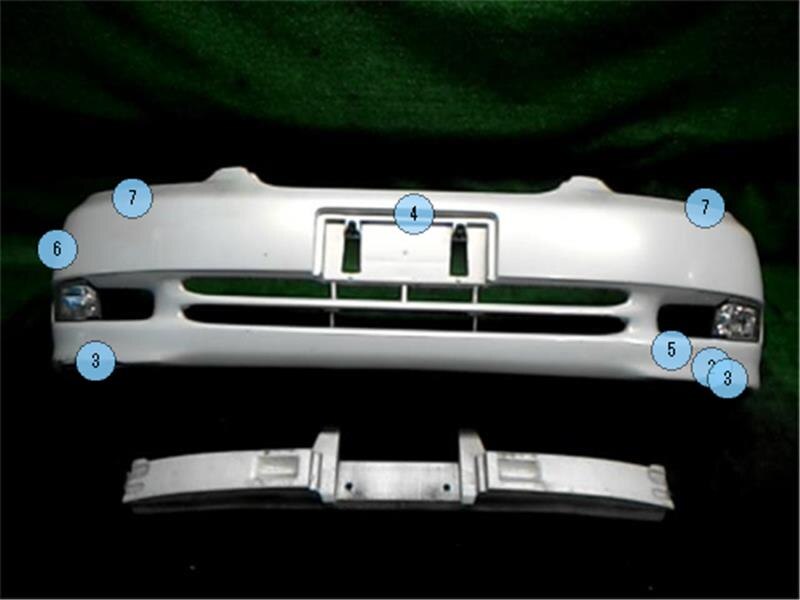 Front Bumper TOYOTA Mark II 2001 TA-GX110 521192A906